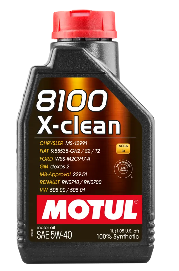 Motul, 8100 X-Clean 5W-40 Synthetic Oil & Filter Service Kit, for Nissan Y61