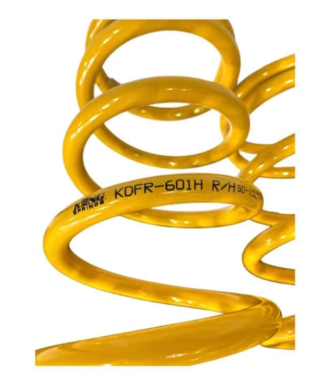 King, Yellow 2-Inch Lift Coil Springs, for Nissan Y61