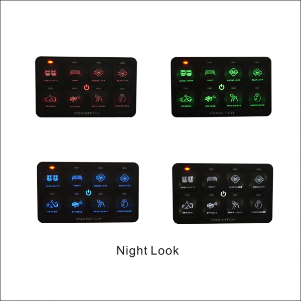 Voswitch, Universal 8-Switch Programmable Control System, Universal Fit