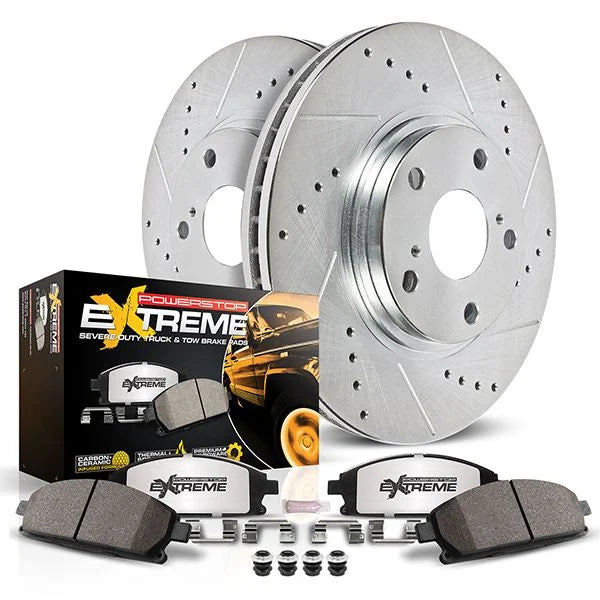 PowerStop, Z36 Truck & Tow Brake Upgrade Kit, for Nissan Y61
