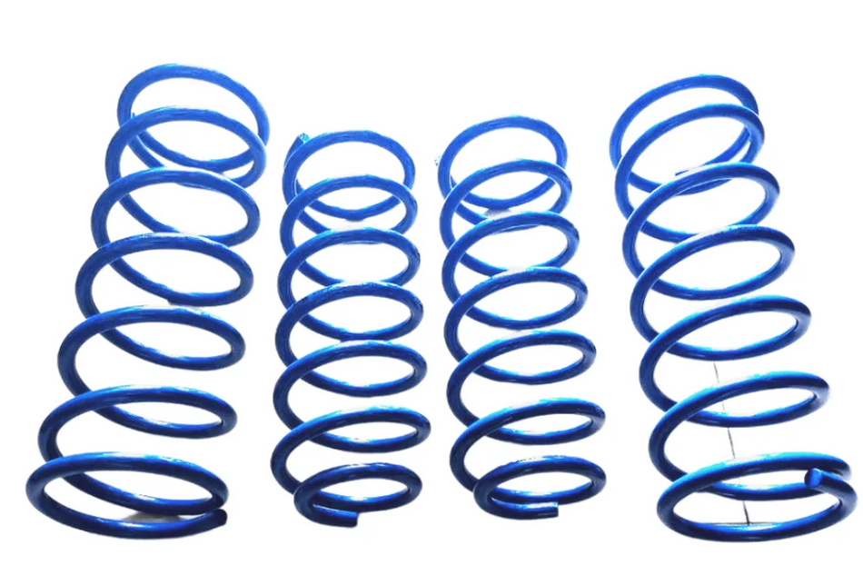 King, Blue 2-Inch Lift Coil Springs, for Nissan Y61