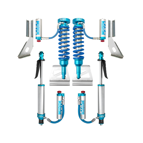 King Shocks, 2.5 Performance Front & Rear Shocks with Adjusters, for Toyota 4Runner & FJ Cruiser
