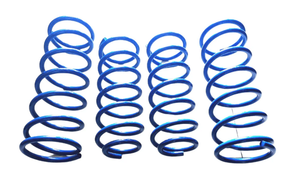 King, Blue 1-Inch Performance Springs, for Nissan Y61