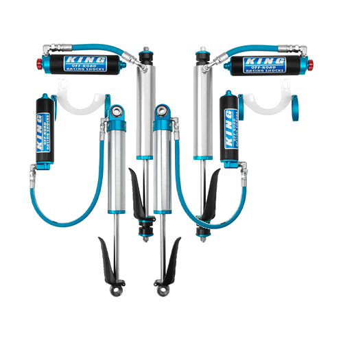 King Shocks, 2.5 Performance Front & Rear Shocks with Adjusters, for Toyota LC70