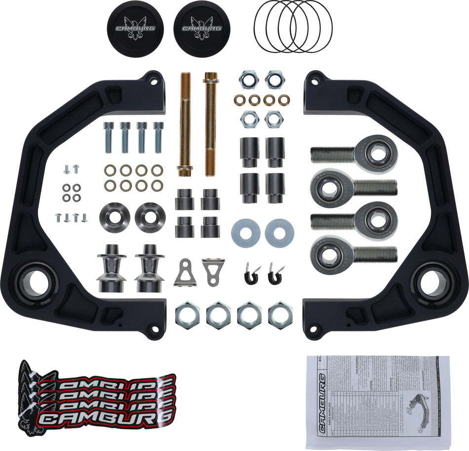 Camburg, KINETIK V2 Performance Billet Aluminum Uniball Upper Control Arms, for Toyota LC300