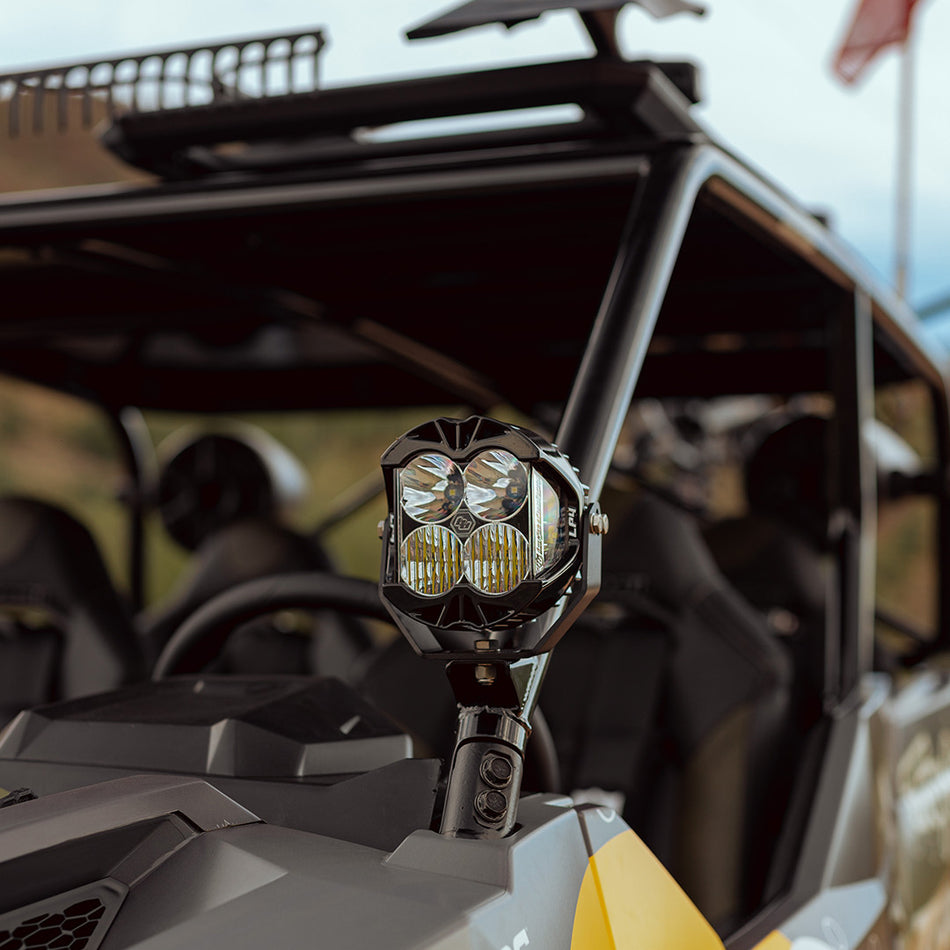 Baja Designs, LP4 Pro LED Auxiliary Light Pod (Driving/Combo-White), Universal Fit