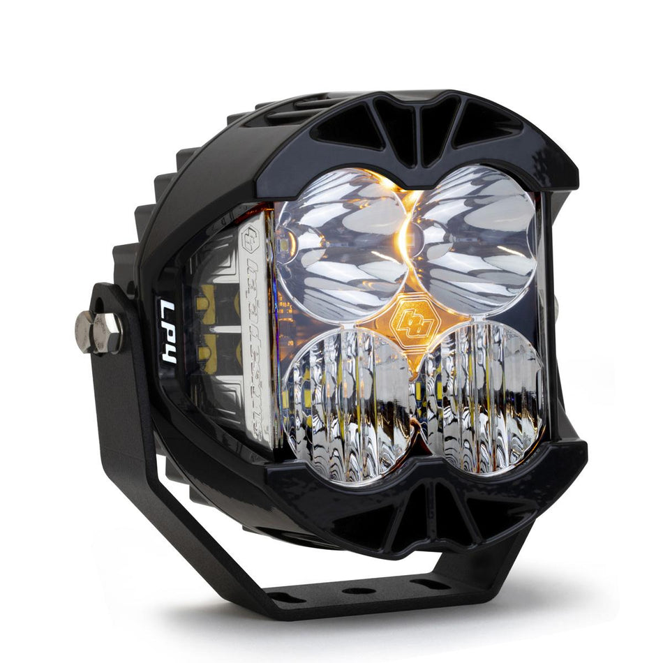 Baja Designs, LP4 Pro LED Auxiliary Light Pod (Driving/Combo-White), Universal Fit