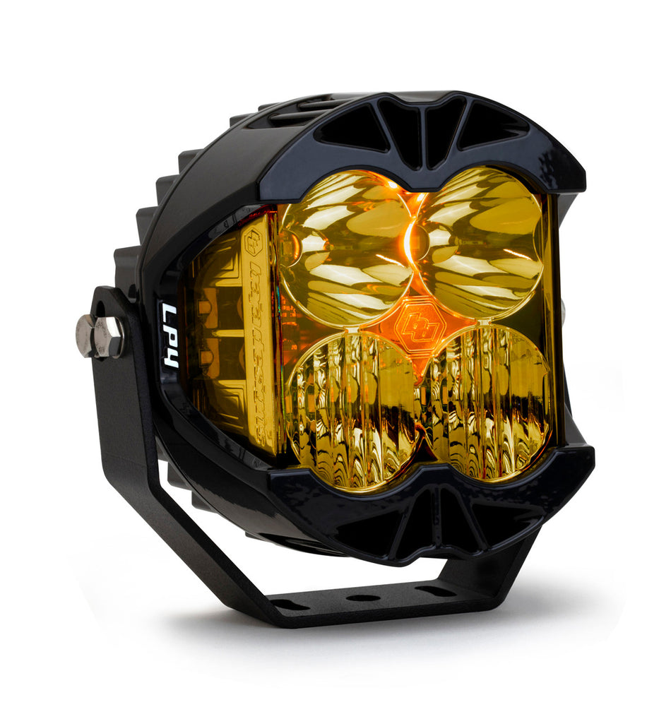 Baja Designs, LP4 Pro LED Auxiliary Light Pod (Driving/Combo-amber), Universal Fit