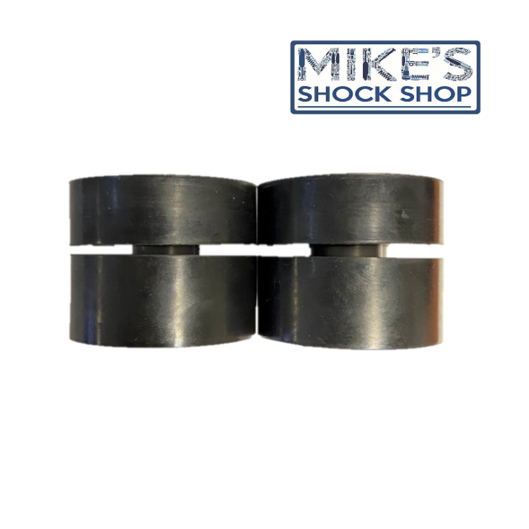 King Shocks, 2.5" Pin Top Flat Rubber Bush Kit, Universal Fit
