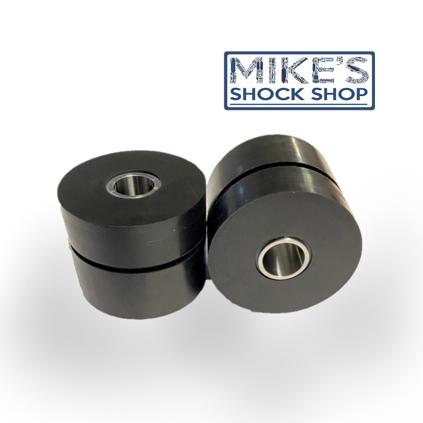 King Shocks, 2.5" Pin Top Flat Rubber Bush Kit, Universal Fit