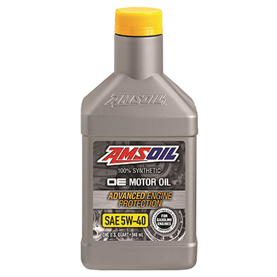 AMSOIL, OE 5W-40 Fully Synthetic Engine Oil, Universal Fit